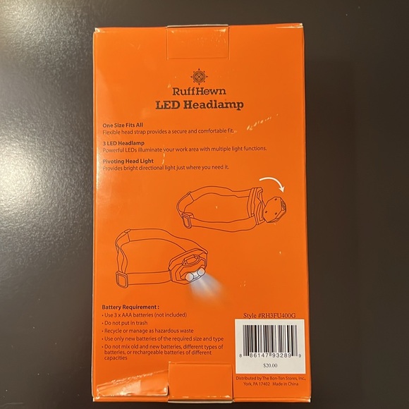 Ruff Hewn Headlamp - Picture 2 of 5